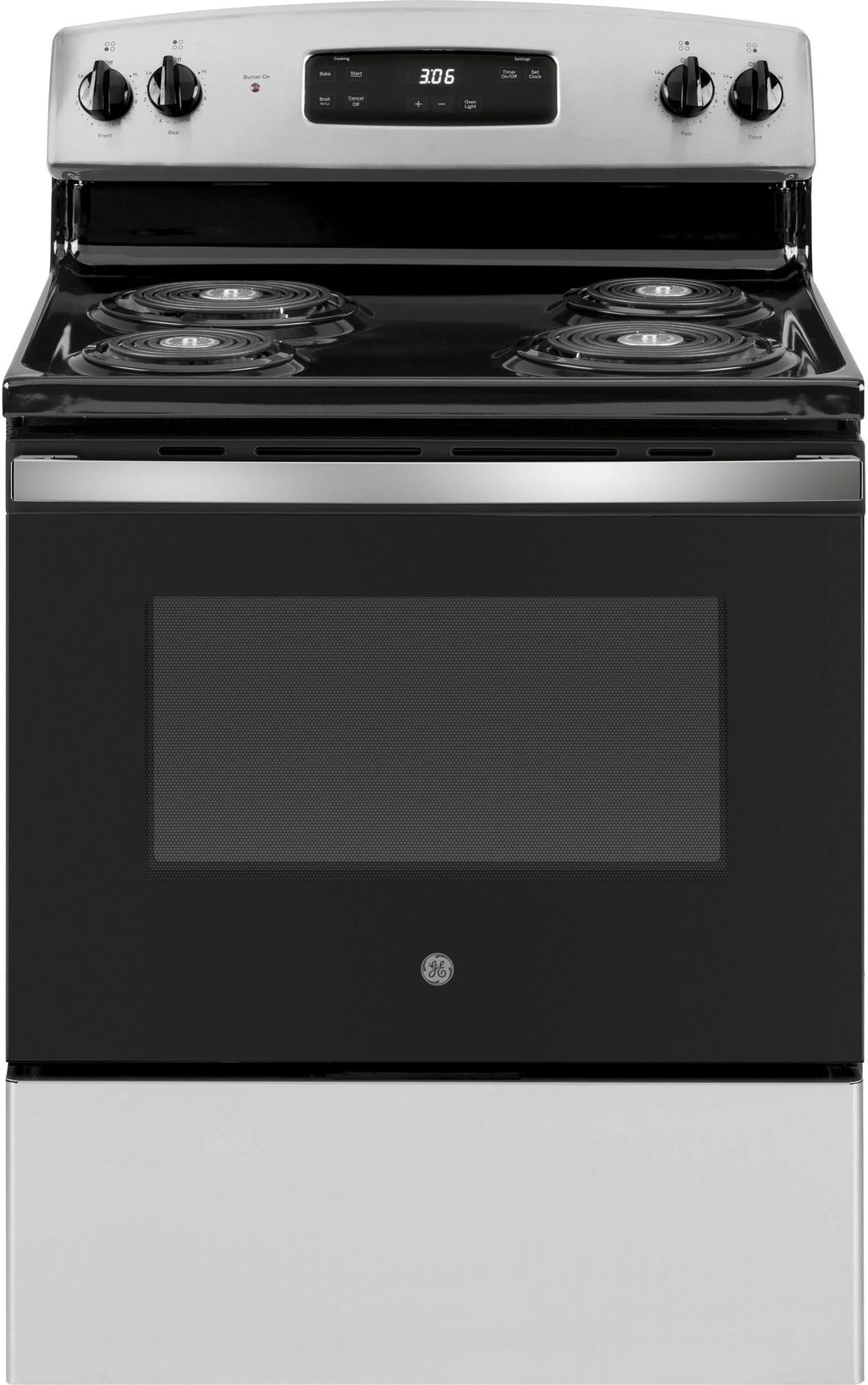 30" Freestanding Coil Electric Range Stainless Steel V82319