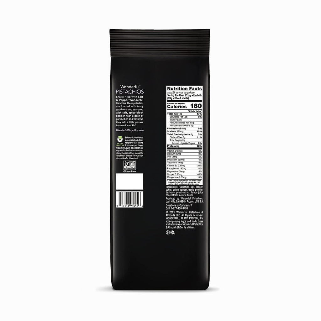 48oz Salt & Pepper Pistachios (Pack of 2) P835