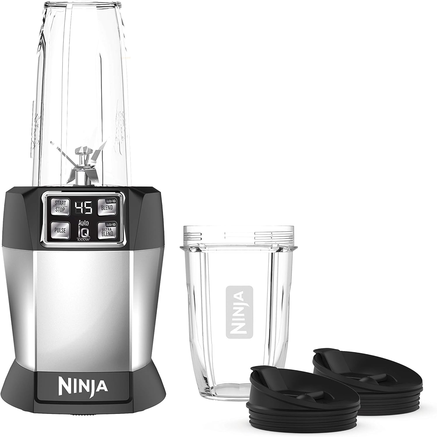Black 1000-Watt Personal Blender with 18-oz. & 24-oz. To-Go Cups P3895