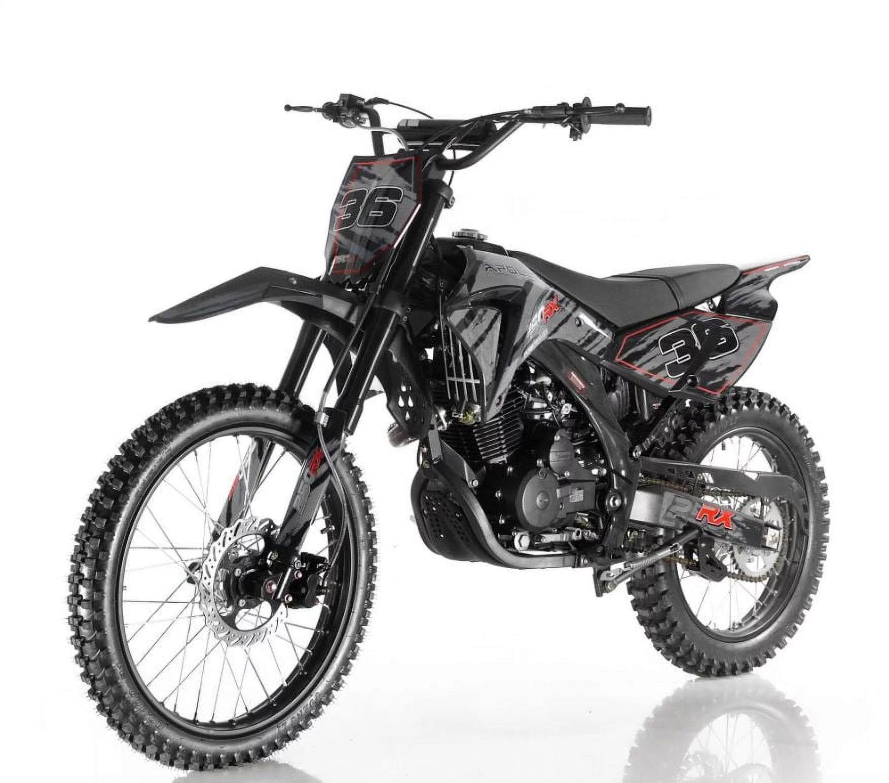 Black 250CC Manual Clutch Dirt Bike F281314