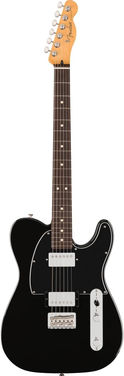 Black Electric Guitar with Rosewood Fingerboard Q9809