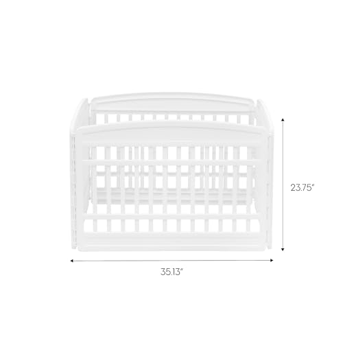 8-Panel 24" Black Dog Playpen C8514