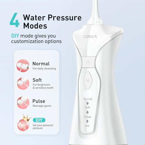 Cordless Portable 300ML Water Dental Flosser E82216