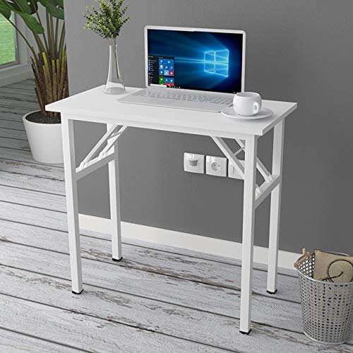 White Folding Desk 31.5x15.7inch C803700
