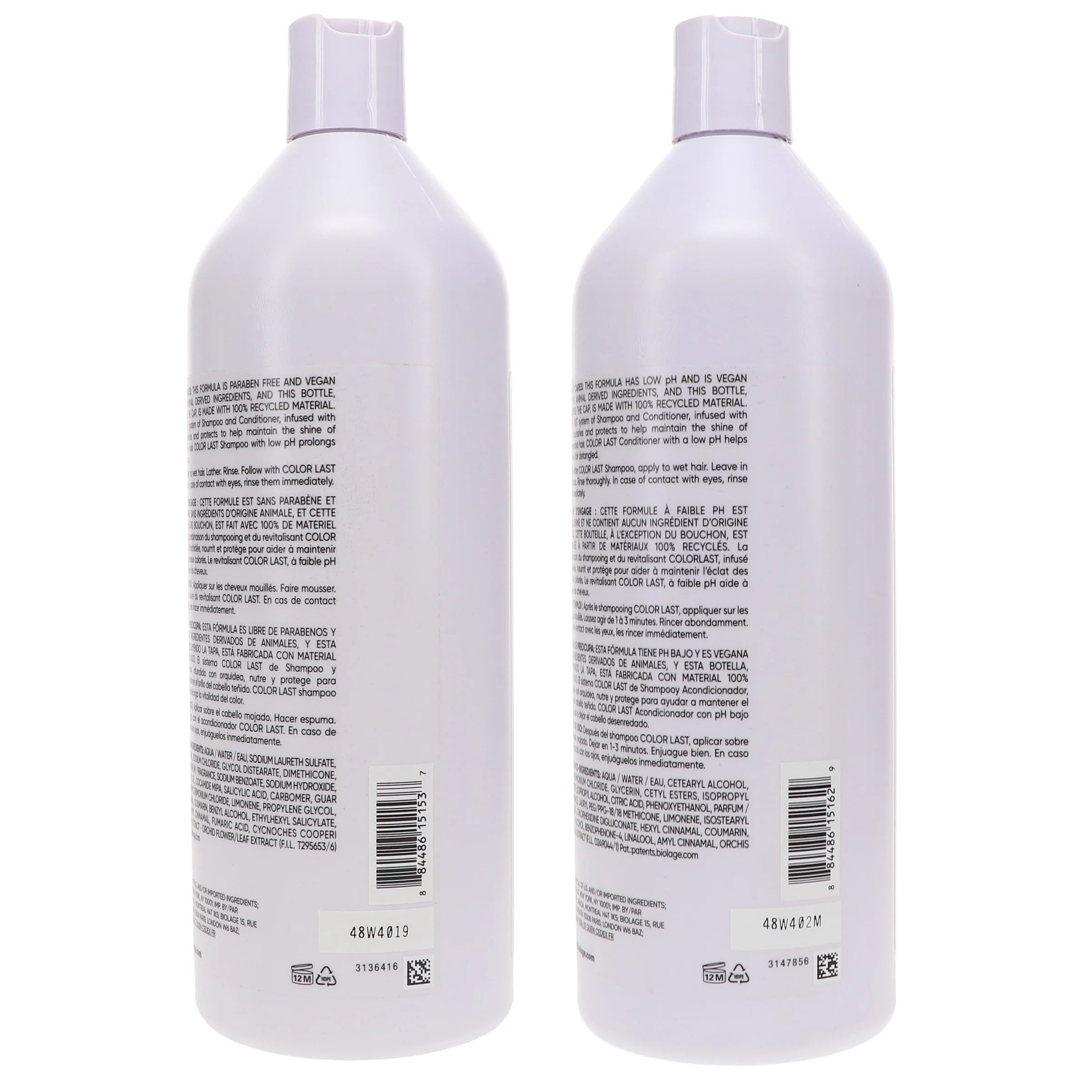 33.8 oz Shampoo & Conditioner Combo Pack K363