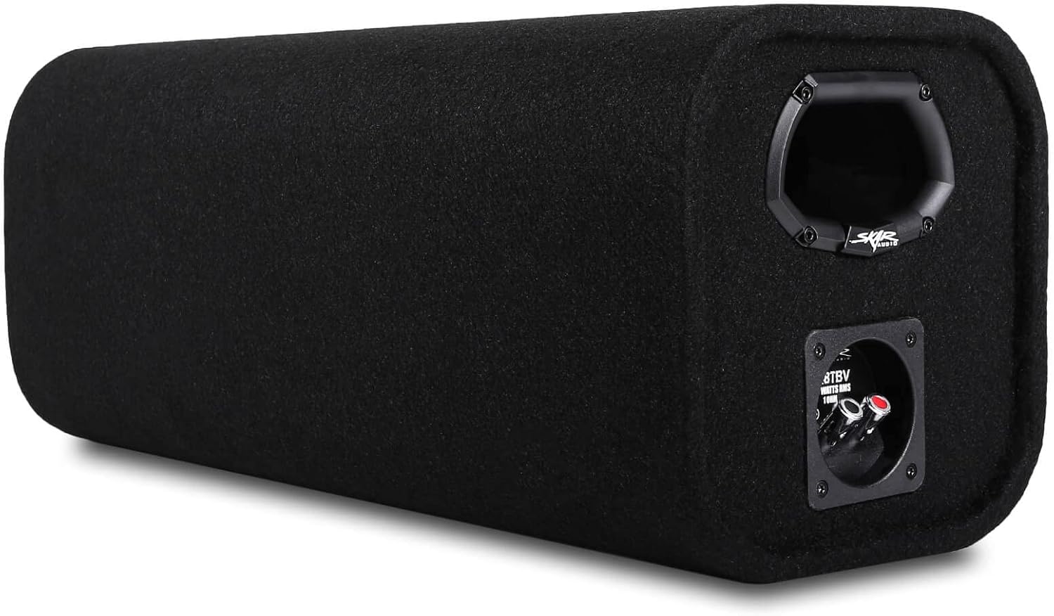 Single 8" 400 Watt Max Power Vented Subwoofer Enclosure Bass Tube R164