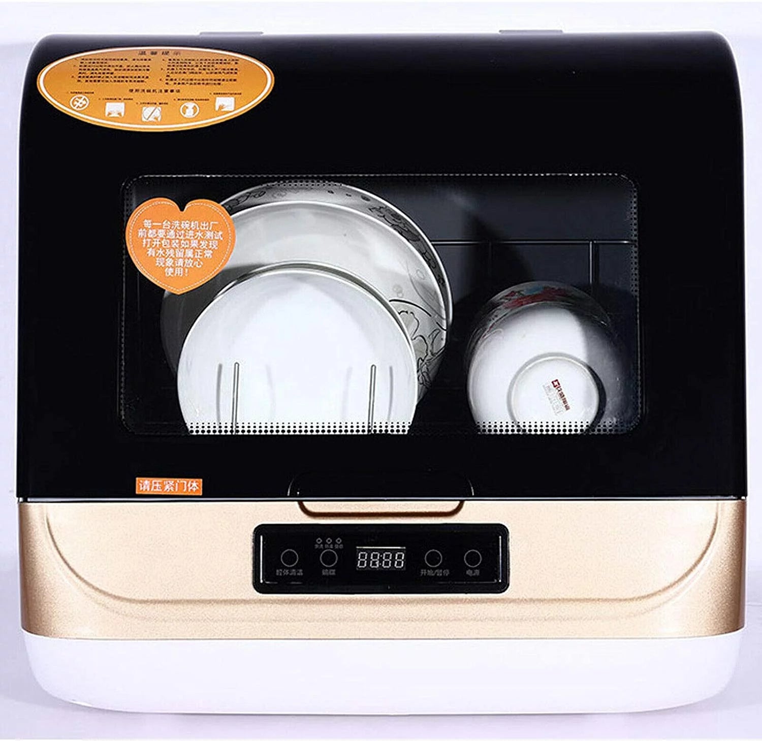 Portable Countertop Dishwasher 1200W Automatic I819