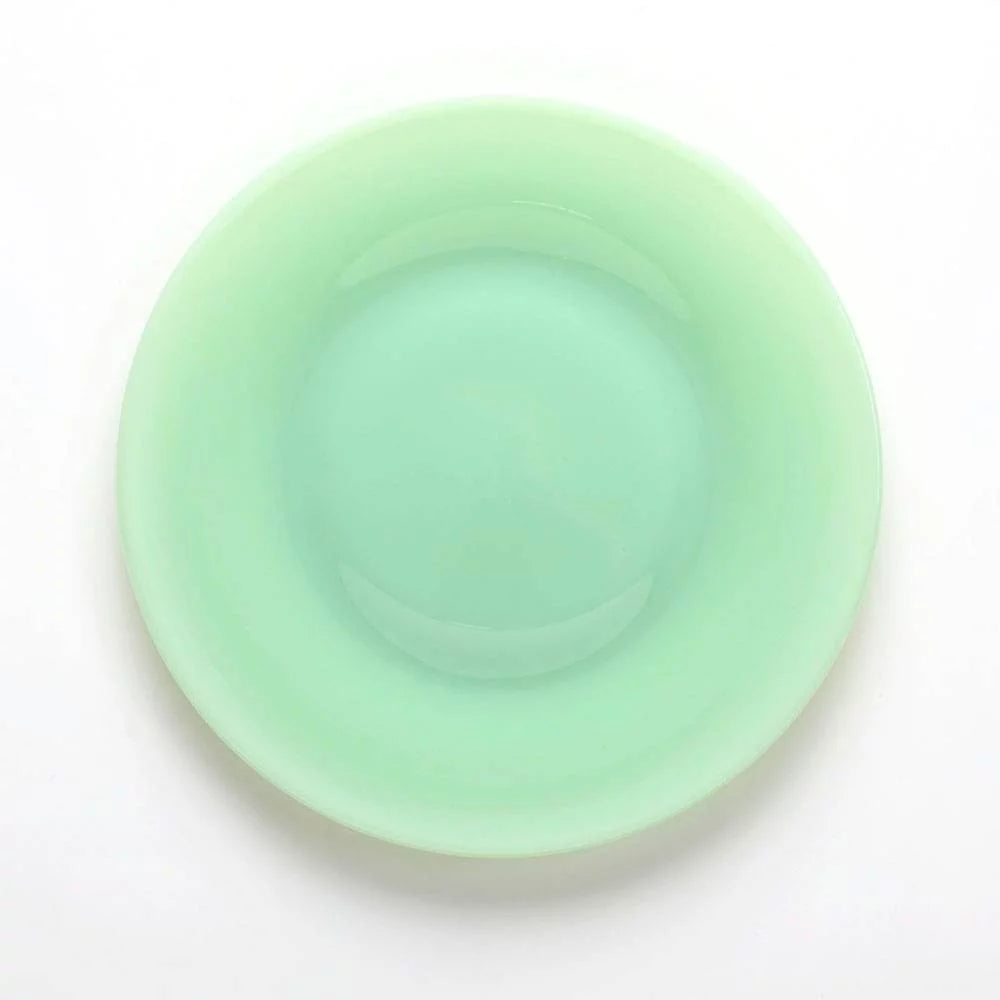 Green Jadeite Opaque Glass Dinner Plate 10" B1799