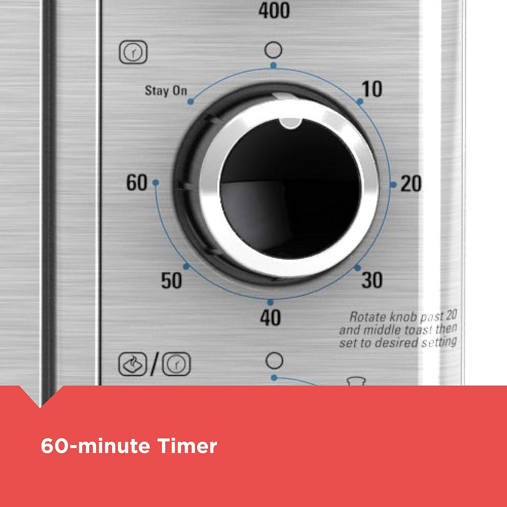 6-Slice Air Fry Toaster Oven, Stainless Steel Y953