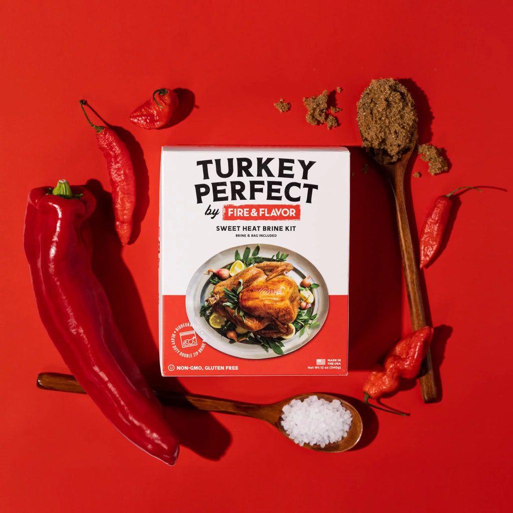 Sweet Heat Turkey Brine Kit with Bag J664