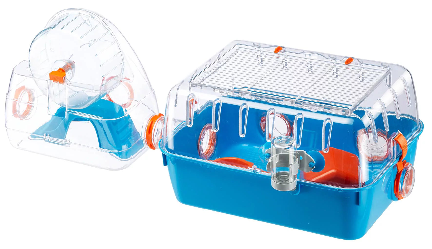 Blue Hamster Cage 31.3L x 11.61W x 10.35H Inches J49013