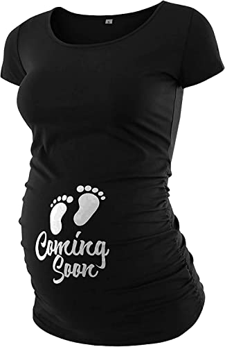 Pack of 3 Maternity Shirts with Ruched Sides I308