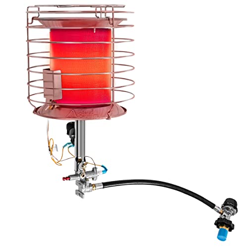 35,000-42,000 BTU Portable Propane Heater with Tip-over Switch & Safety Shut-off H4304