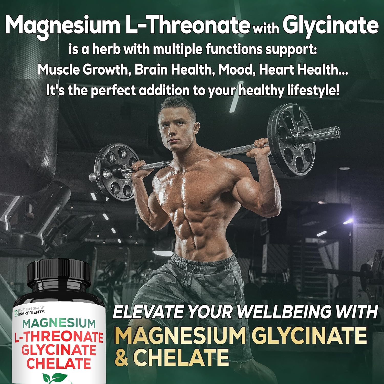 150 Vegan Capsules 1200mg Magnesium Supplement E15612