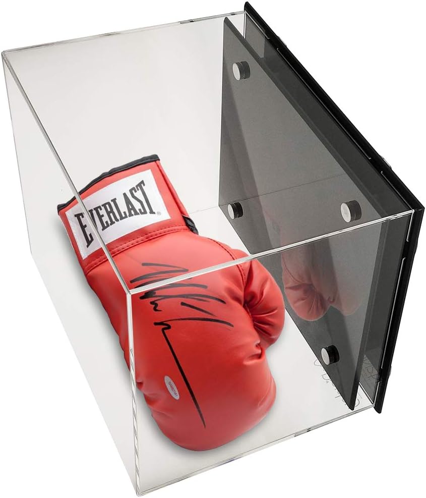 Black Base Boxing Glove Display Case L65981