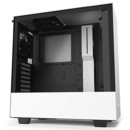 Compact ATX Mid-Tower PC Gaming Case with Tempered Glass Side Panel A8250