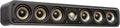 Black Slim Center Channel Speaker with 1" Tweeter and 3" Woofers N6320
