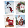 40 Cards and Envelopes Boxed Christmas Cards E670