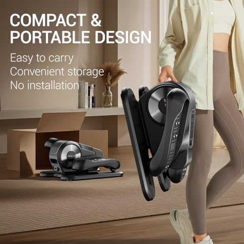 Under Desk Electric Pedal Exerciser with Remoter, 12 Level Speeds G77585