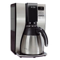 10-Cup Thermal Programmable Coffeemaker Black/Brushed Silver R2642