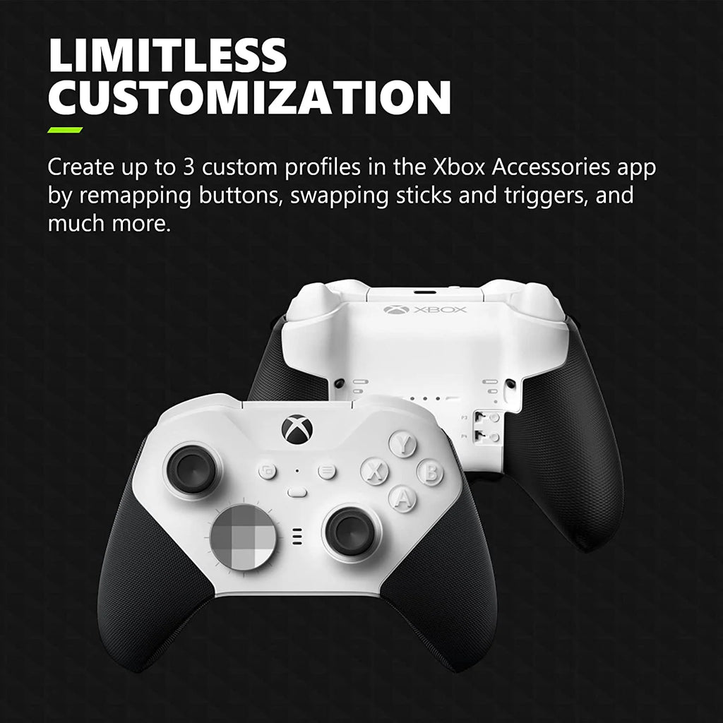 White Wireless Gaming Controller with Black Gaming Buds + Cleaning Kit C21018