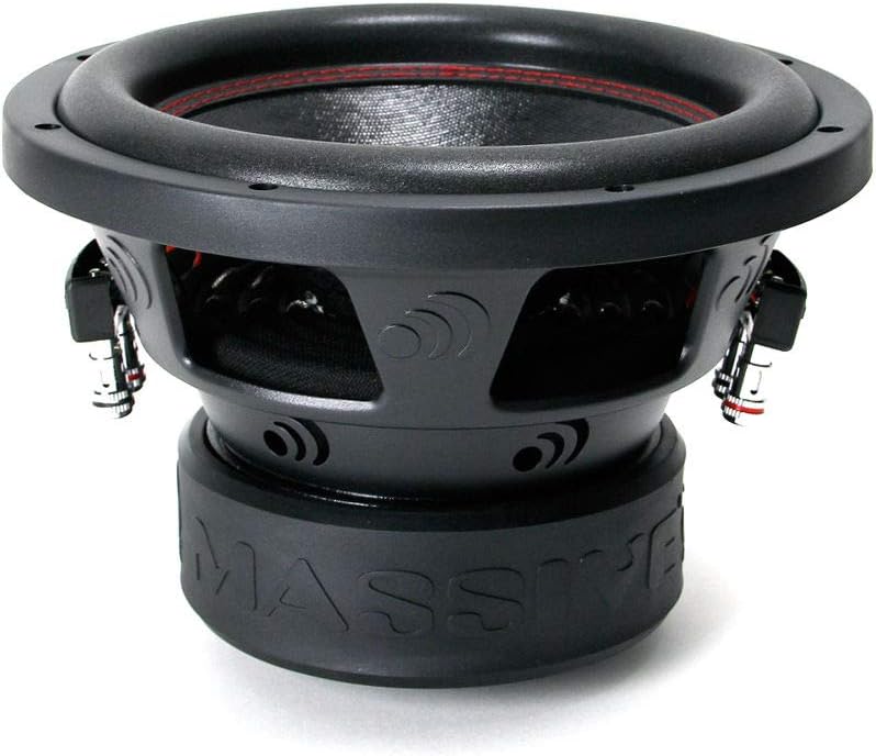 8 Inch 400 Watt RMS Dual 4 Ohm Car Audio Subwoofer H849