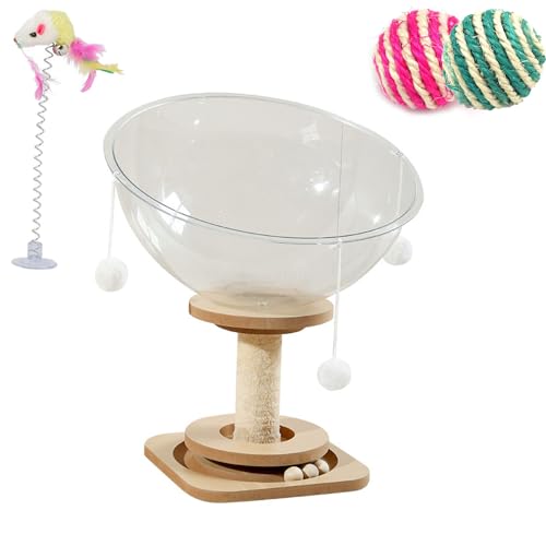 Solid Wood Cat Bed M40525