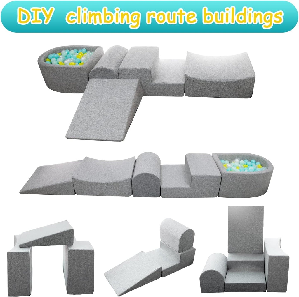 Soft Foam Climbing Blocks and Ball Pit K2123