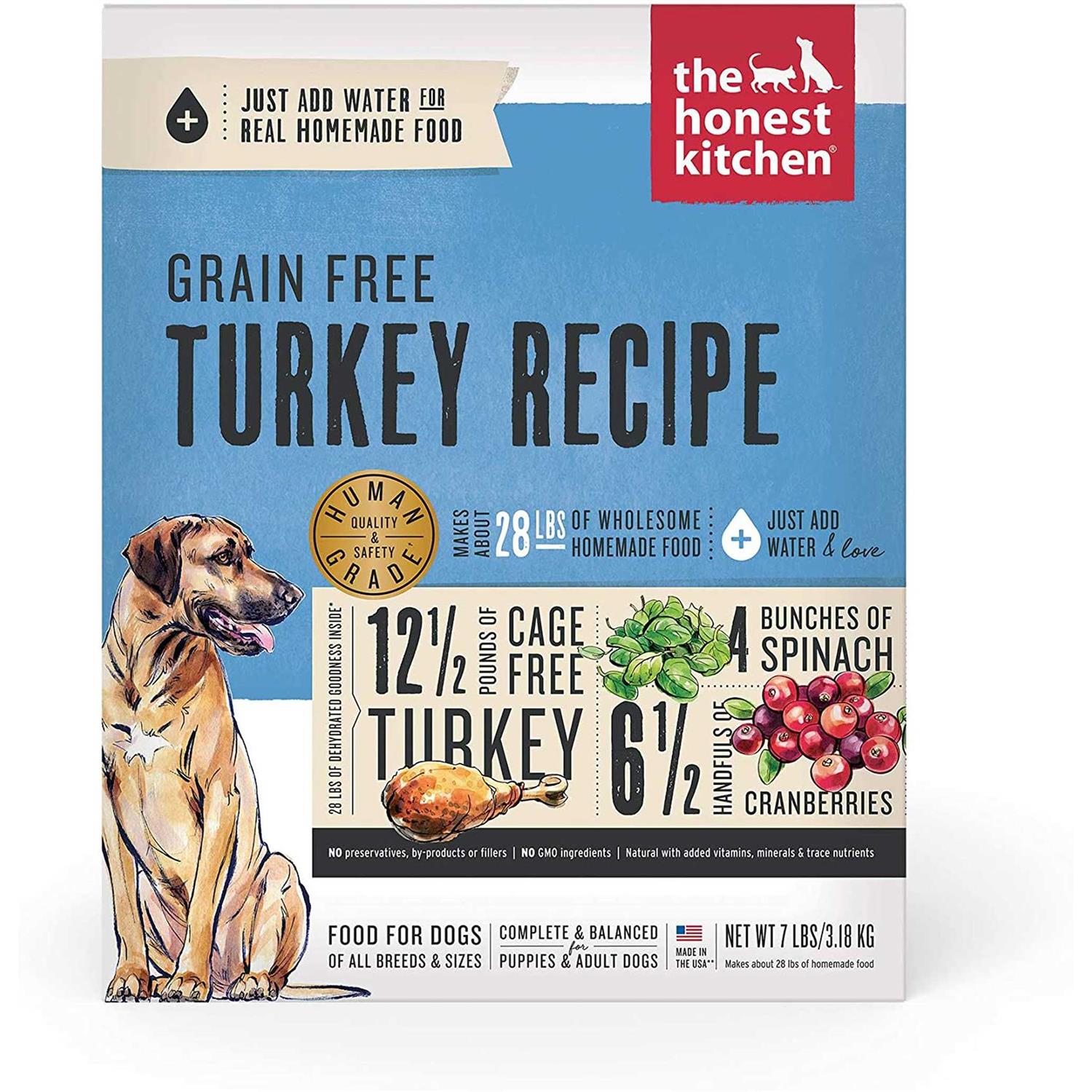 Dehydrated Grain Free Turkey Dog Food M716566