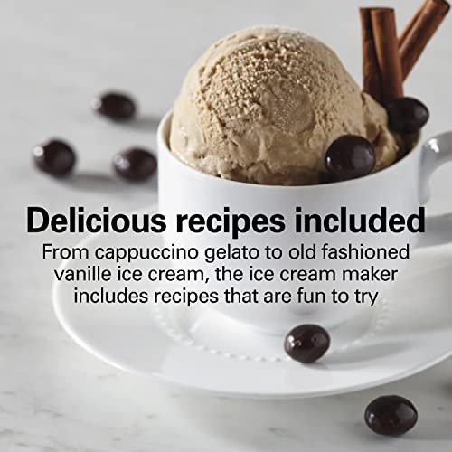 Electric Automatic Ice Cream Maker 1.5 Quart White Q158893