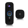 1080p HD Video Doorbell Camera with Chime, 6500 mAh Battery, 2-Way Audio J47208