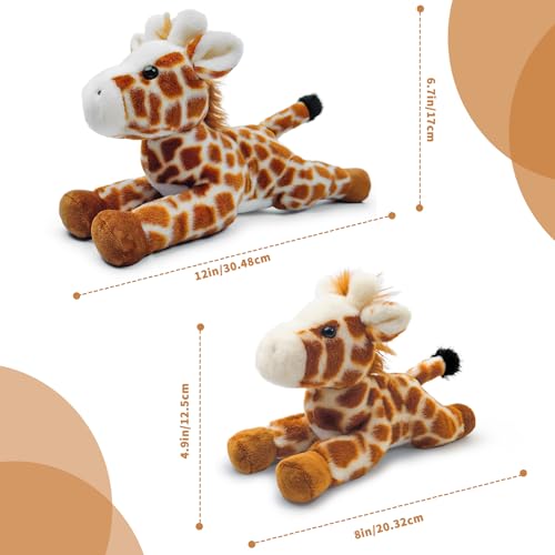 8 inch Realistic Plush Deer Stuffed Animal V705