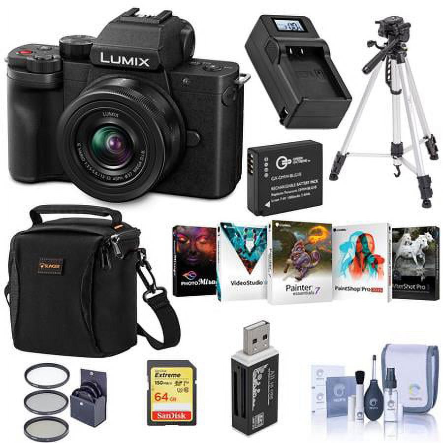 Black Mirrorless Camera with 12-32mm Lens Bundle G117457