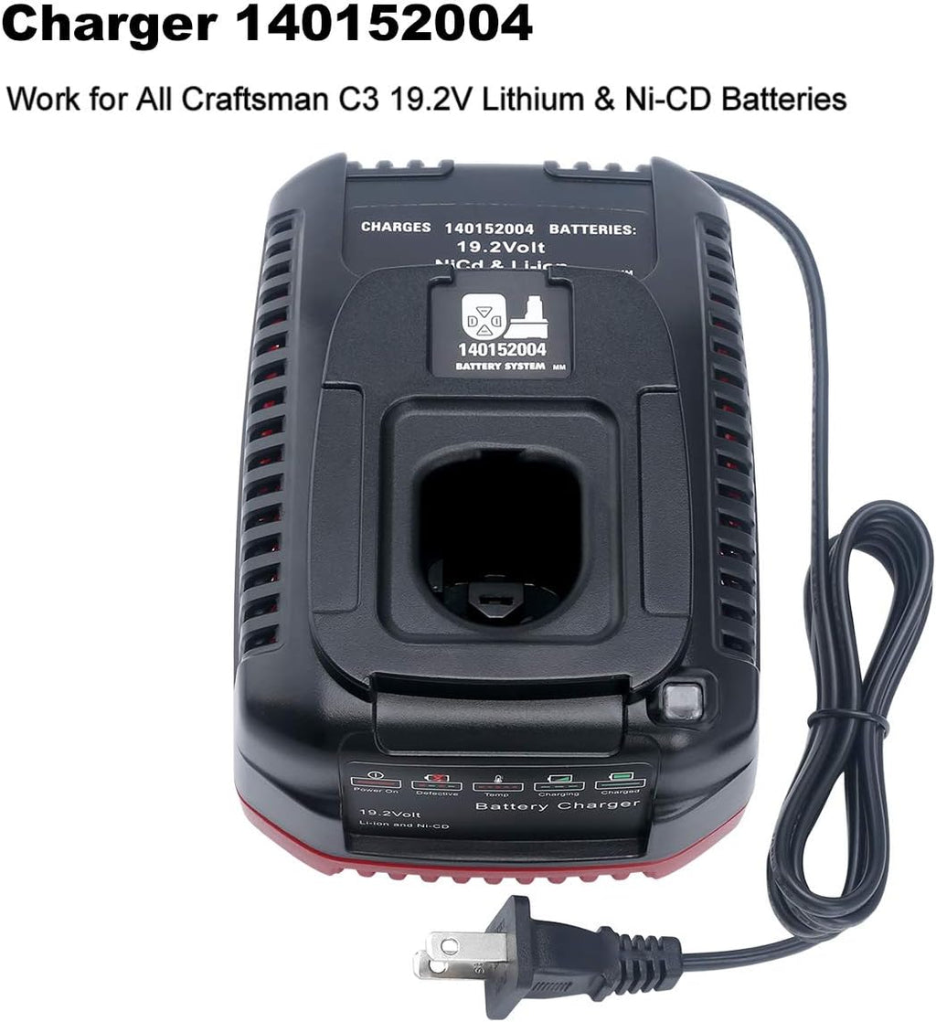 19.2V C3 Charger Replacement for Lithium-ion & Ni-cad Battery Charger J851799