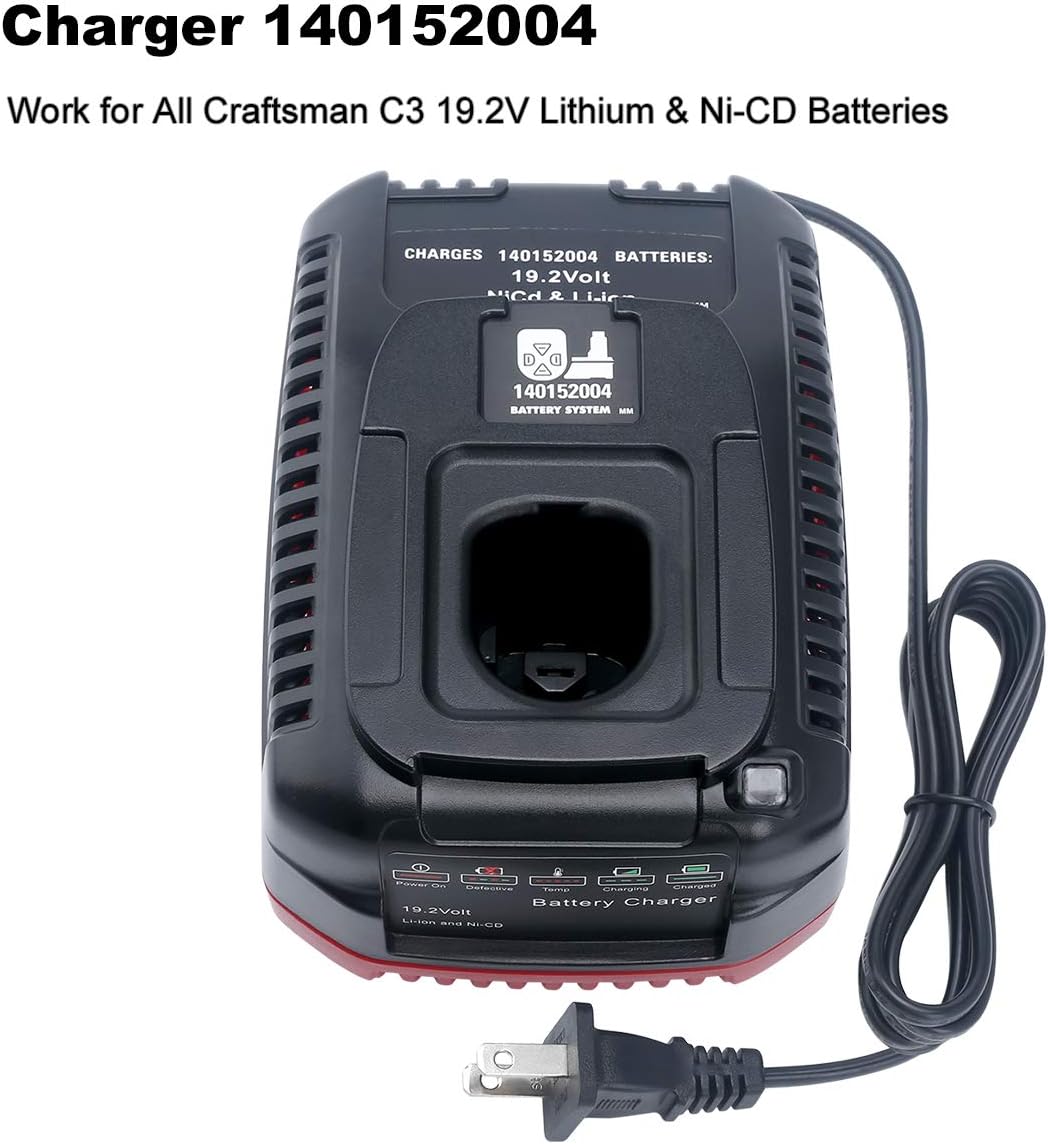19.2V C3 Charger Replacement for Lithium-ion & Ni-cad Battery Charger J851799