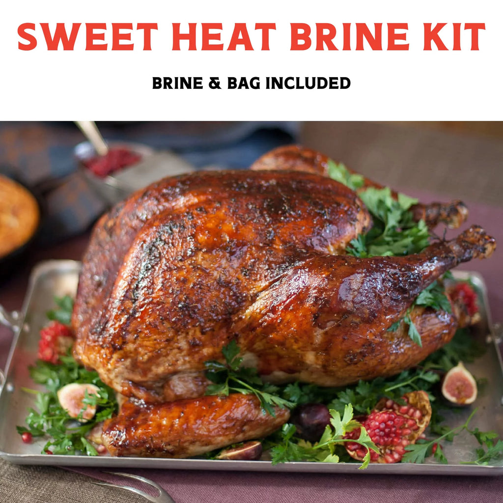 Sweet Heat Turkey Brine Kit with Bag J664