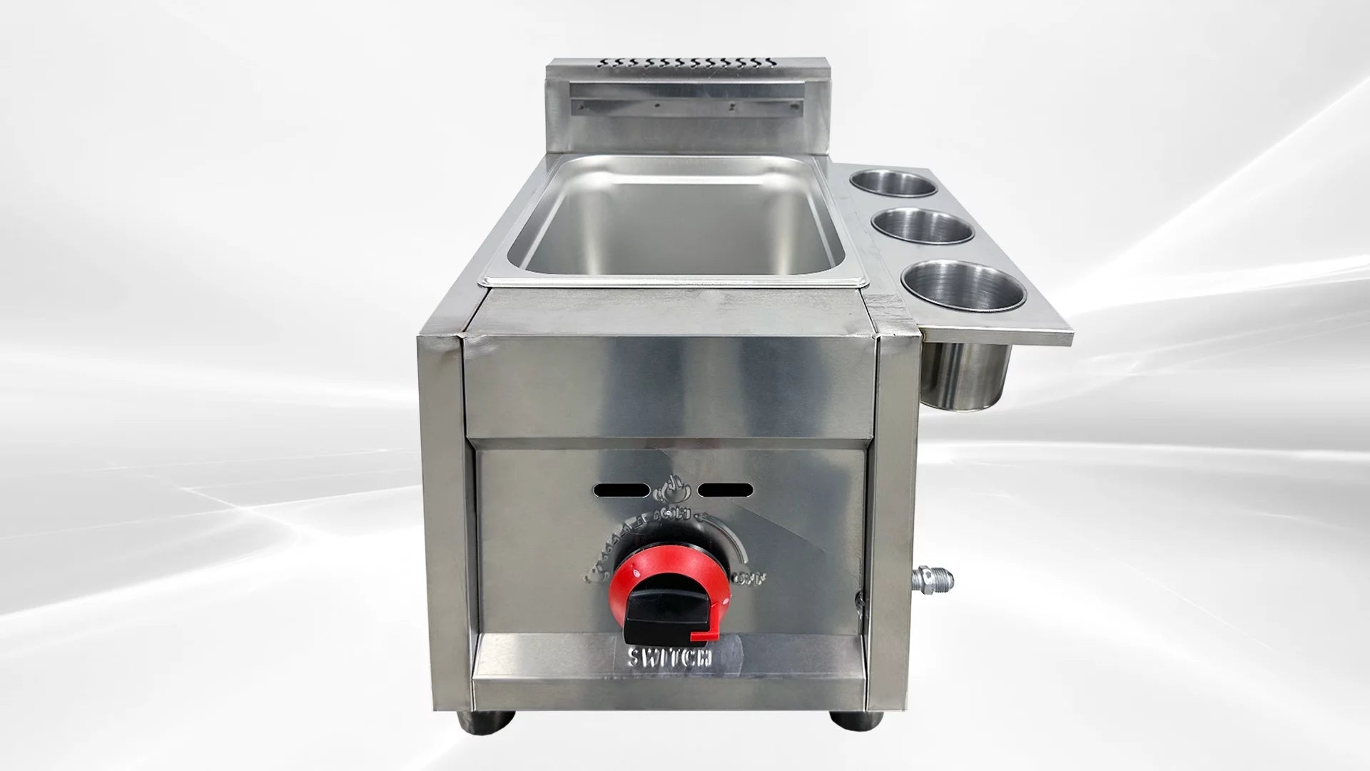 14 in. Outdoor Countertop Gas Deep Fryer, 3.5 Gallon I64193