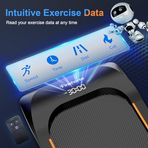 Under Desk Treadmill with Incline, 2 in 1 Walking and Jogging, Small Portable Treadmill with Remote Control T1202