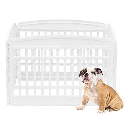 8-Panel 24" Black Dog Playpen C8514