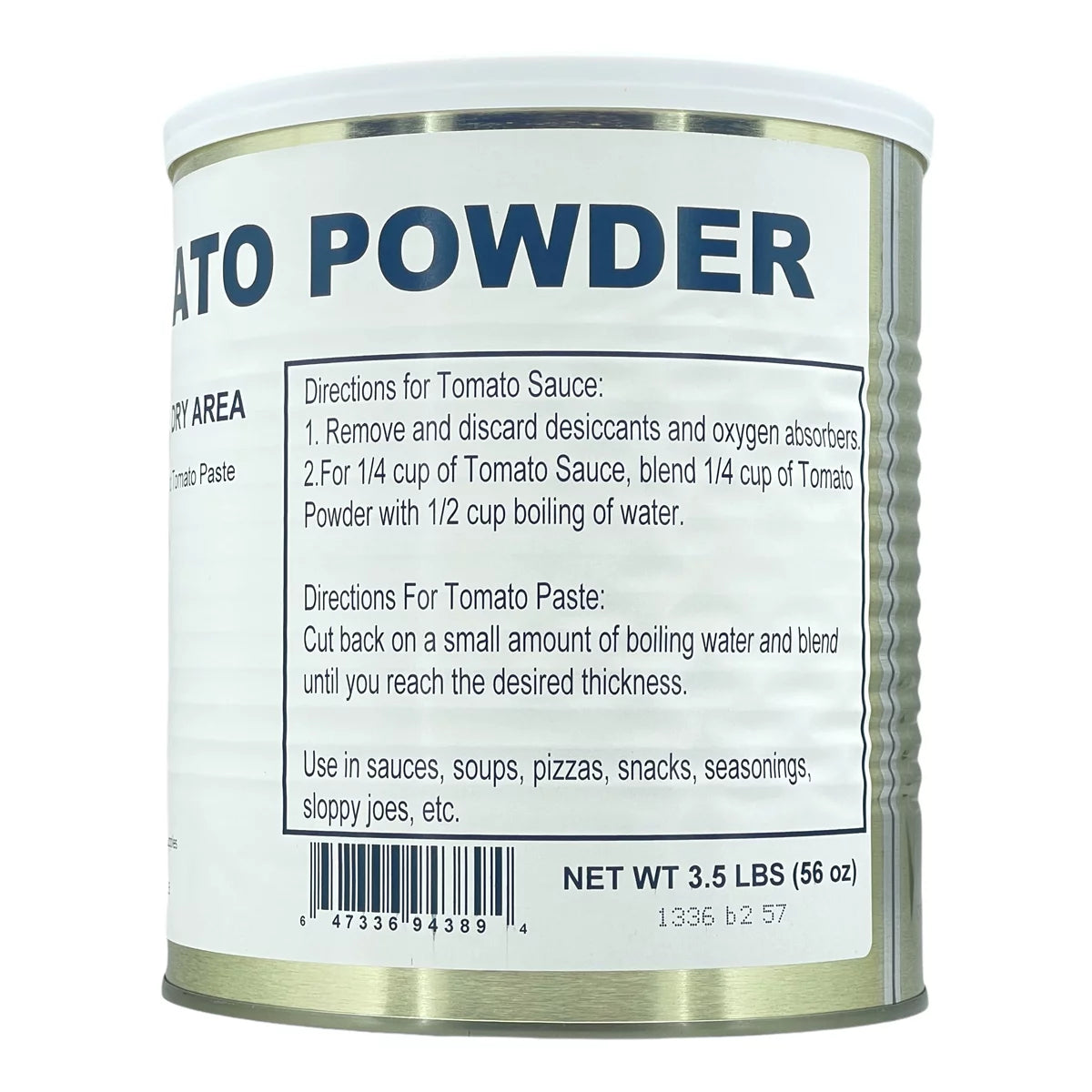 Tomato Powder #10 Can J35900