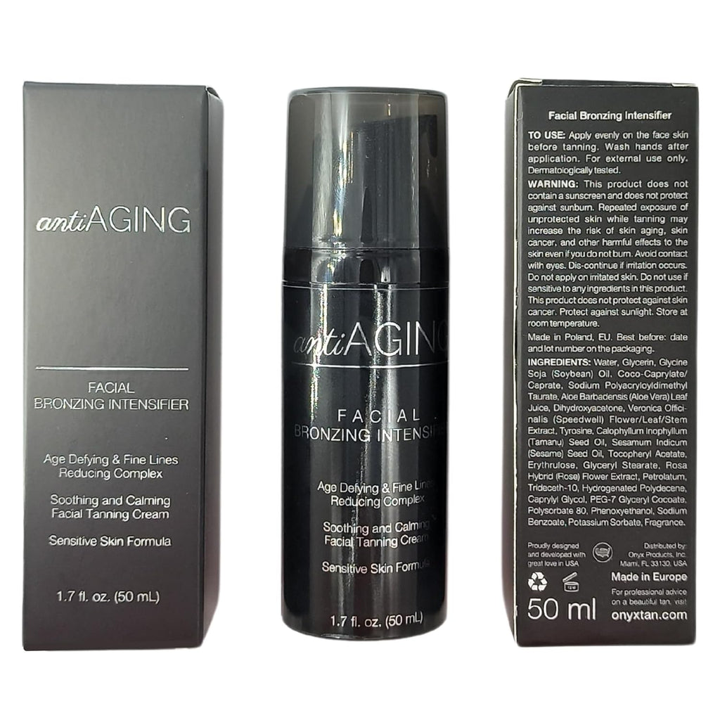 Onyx Anti-Aging Face Tanning Lotion E47930