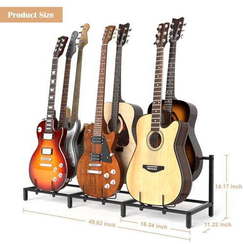 3-Piece Floor Guitar Rack with Amp Support K627022
