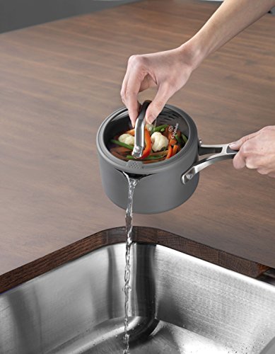 1 1/2 quart Black Nonstick Sauce Pan H1443