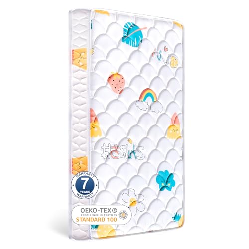 Dual-Sided Baby Crib Mattress and Toddler Mattress 52" x 27.6" x 5" J977894