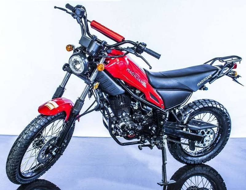 250cc Dirt Bike Motorcycle - Red A9632