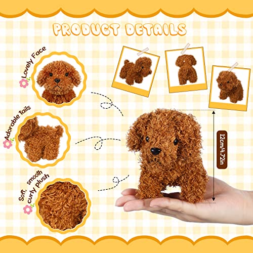 20 Pcs 4.72 Inch Christmas Mini Puppy Stuffed Animal G59796