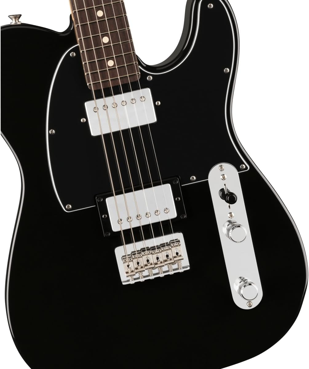 Black Electric Guitar with Rosewood Fingerboard Q9809