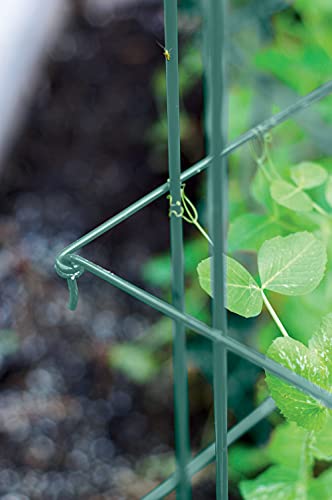 Expandable Pea Trellis, Powder-Coated Steel, 9'-3" L x 64" H E779