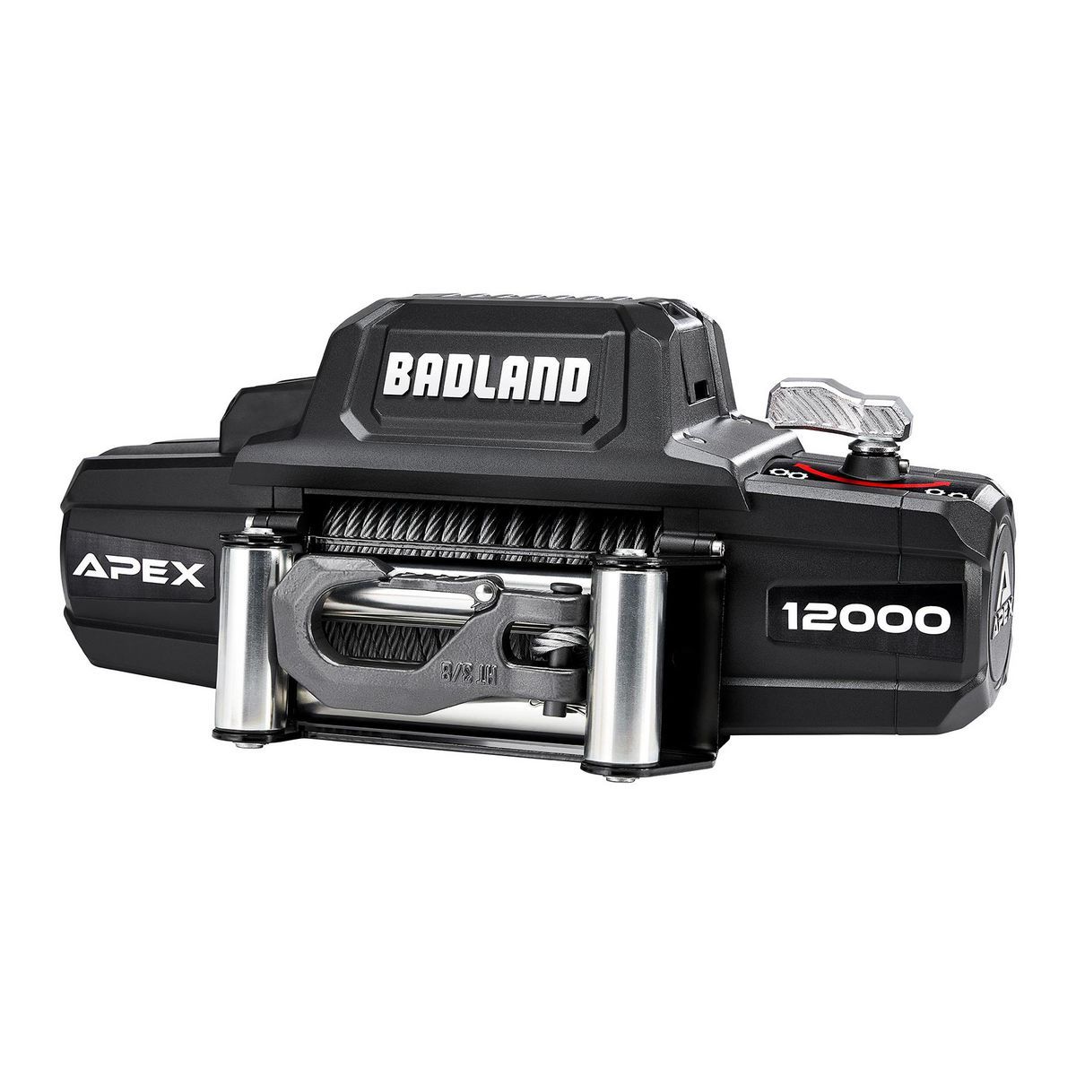 12,000 lb. Winch with Steel Rope and Wireless Remote F1461