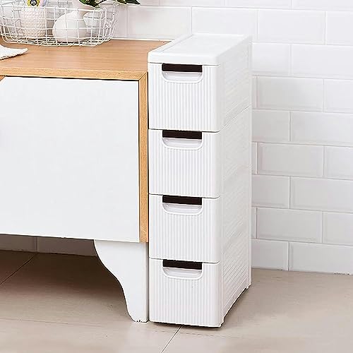 Thin Floor Cabinet with Drawer and Storage Shelf L53853